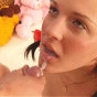 Teen wanton groans getting her wet pussy drilled